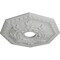 Ekena Millwork Nottingham Ceiling Medallion (Fits Canopies up to 4 5/8"), 18"OD x 3 1/2"ID x 1 1/2"P, Frost CM18NTFRF - alternate 2
